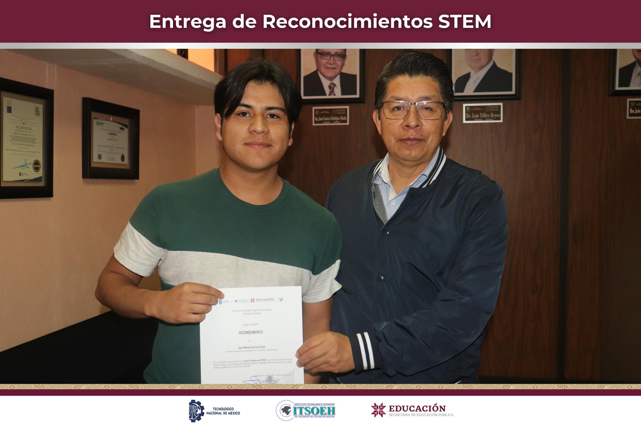 STEM recognition ceremony