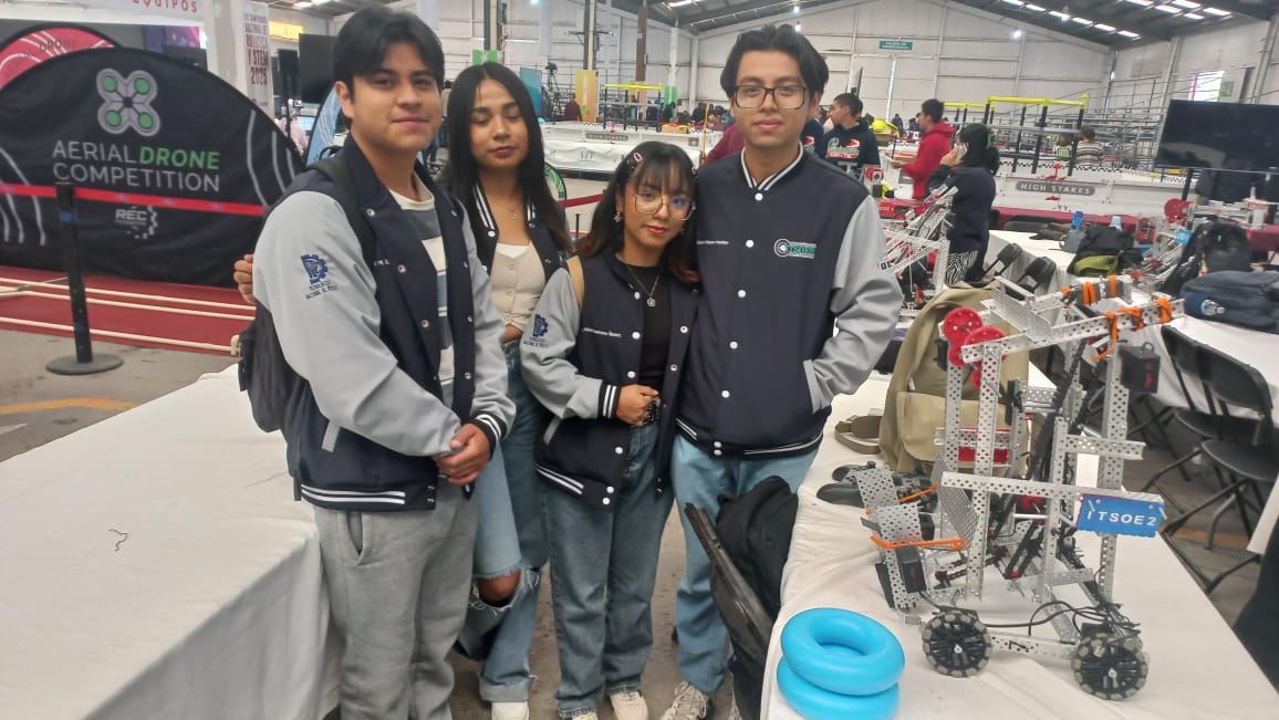 Team at the national VEX Robotics competition